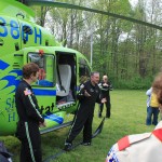 Pilots of Helicopters get attention